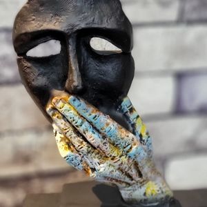 Handmade faces for Home decor.